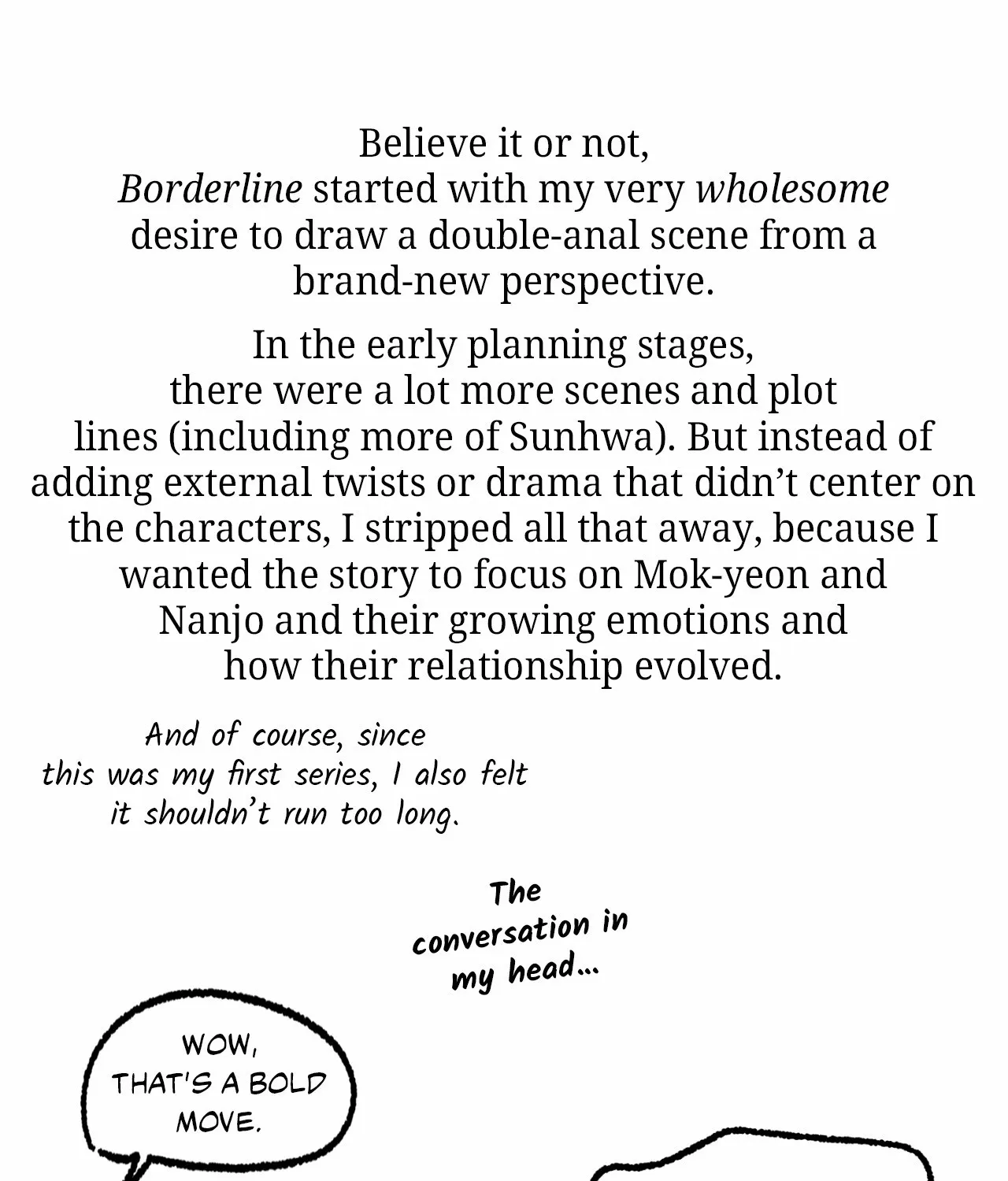 Borderline (Danrim) Chapter 30.1 page 48 - 