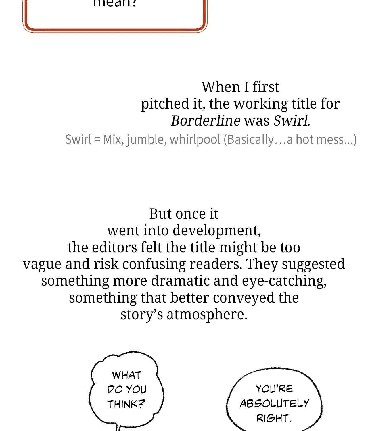 Borderline (Danrim) Chapter 30.1 page 52 - 