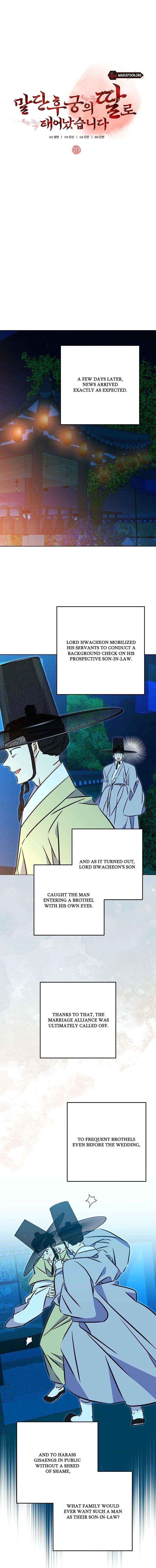 Born As The Daughter of a Lowly Concubine Chapter 70 page 8 - 