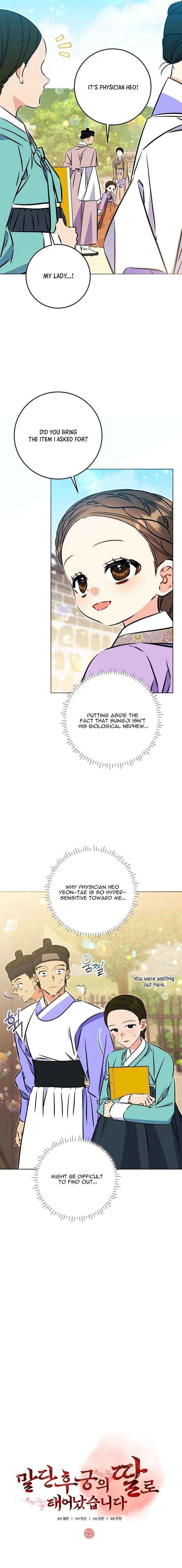 Born As The Daughter of a Lowly Concubine Chapter 72 page 3 - 