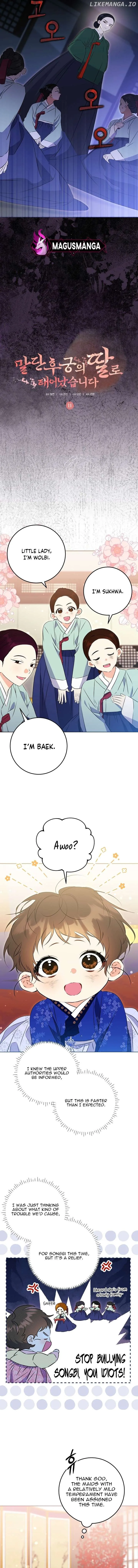 Born as the daughter of the lowly concubine Chapter 11 page 3 - 