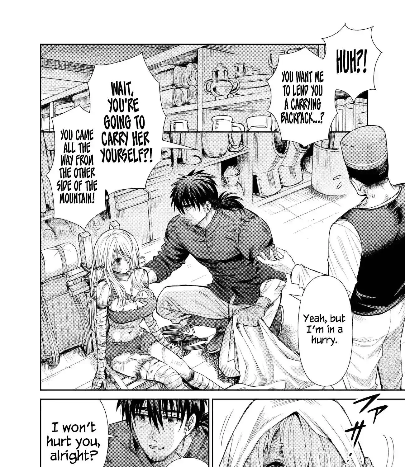 Boroboro no Elf-san o Shiawase ni Suru Kusuriuri-san Chapter 1 page 28 - 