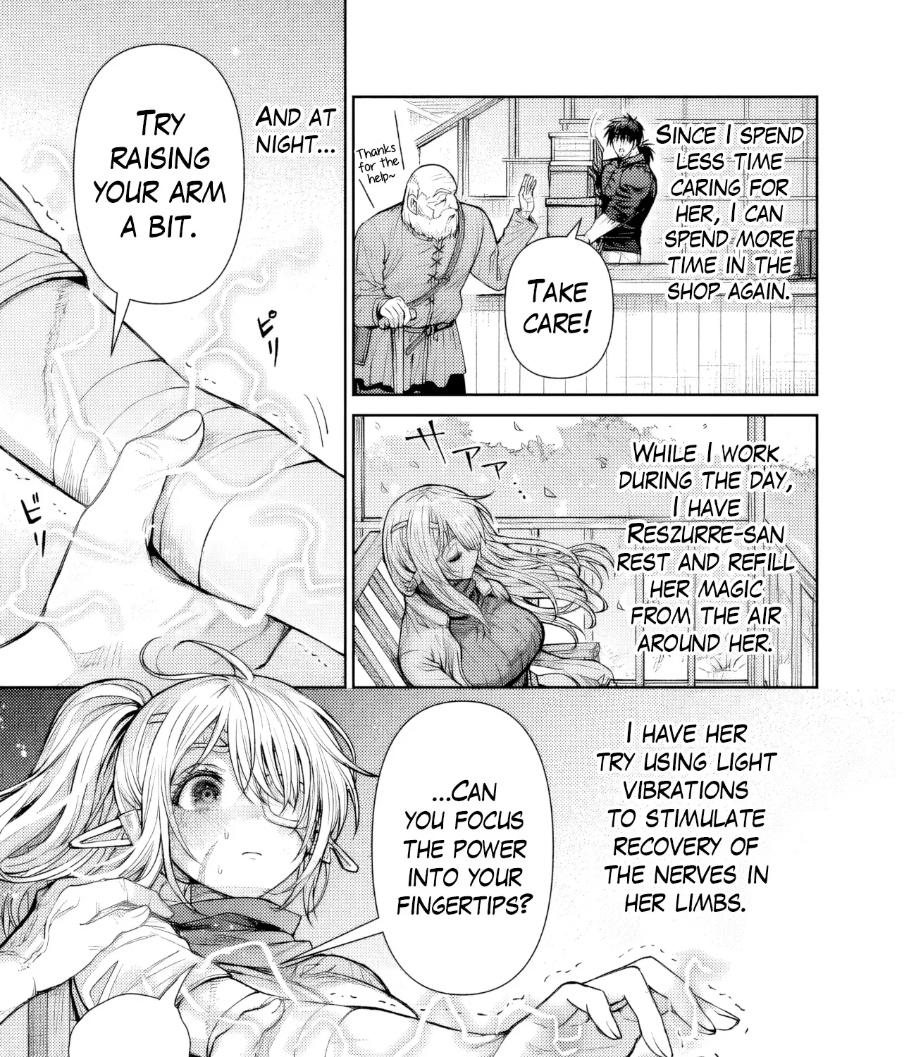 Boroboro no Elf-san o Shiawase ni Suru Kusuriuri-san Chapter 15 page 18 - 