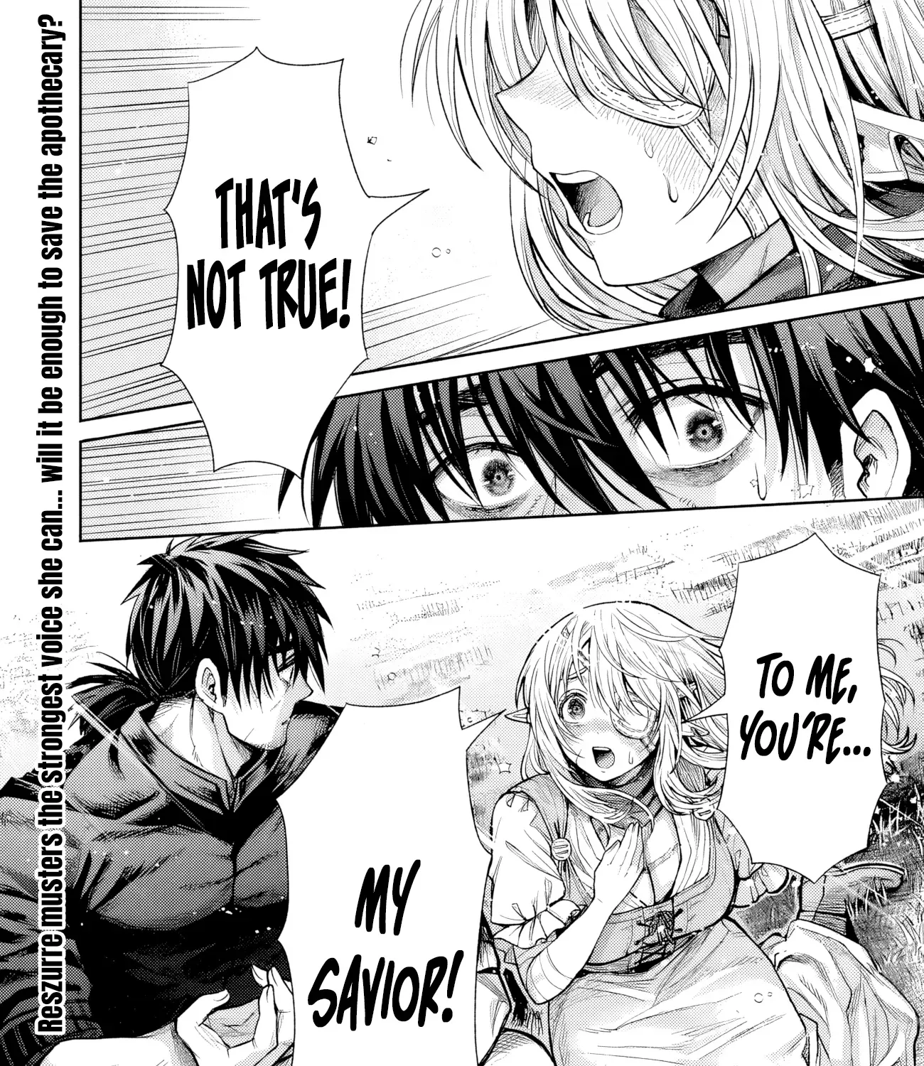 Boroboro no Elf-san o Shiawase ni Suru Kusuriuri-san Chapter 17 page 28 - 