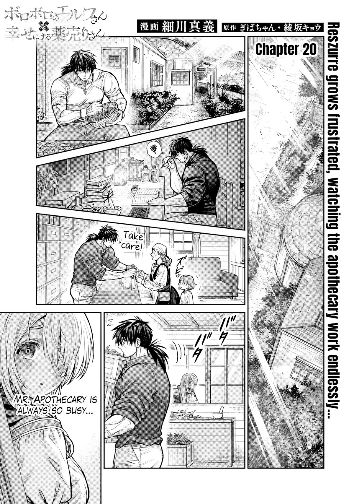 Boroboro no Elf-san o Shiawase ni Suru Kusuriuri-san Chapter 20 page 2 - 
