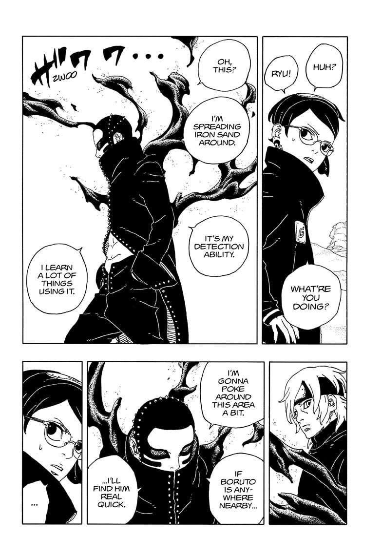 Boruto: Two Blue Vortex Chapter 18.2 page 14 - 