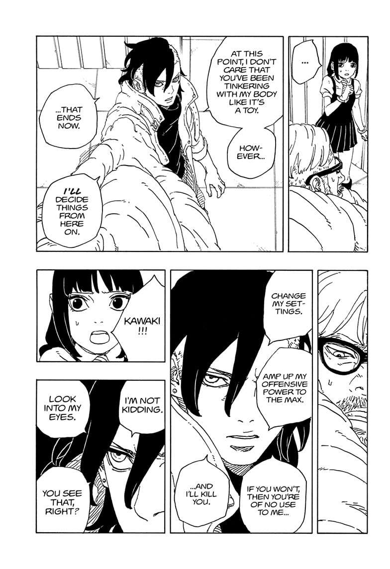 Boruto: Two Blue Vortex Chapter 18.2 page 5 - 