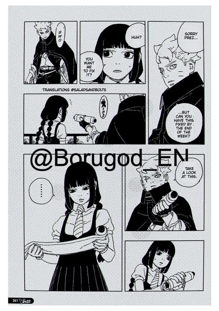 Boruto: Two Blue Vortex Chapter 27 page 37 - 