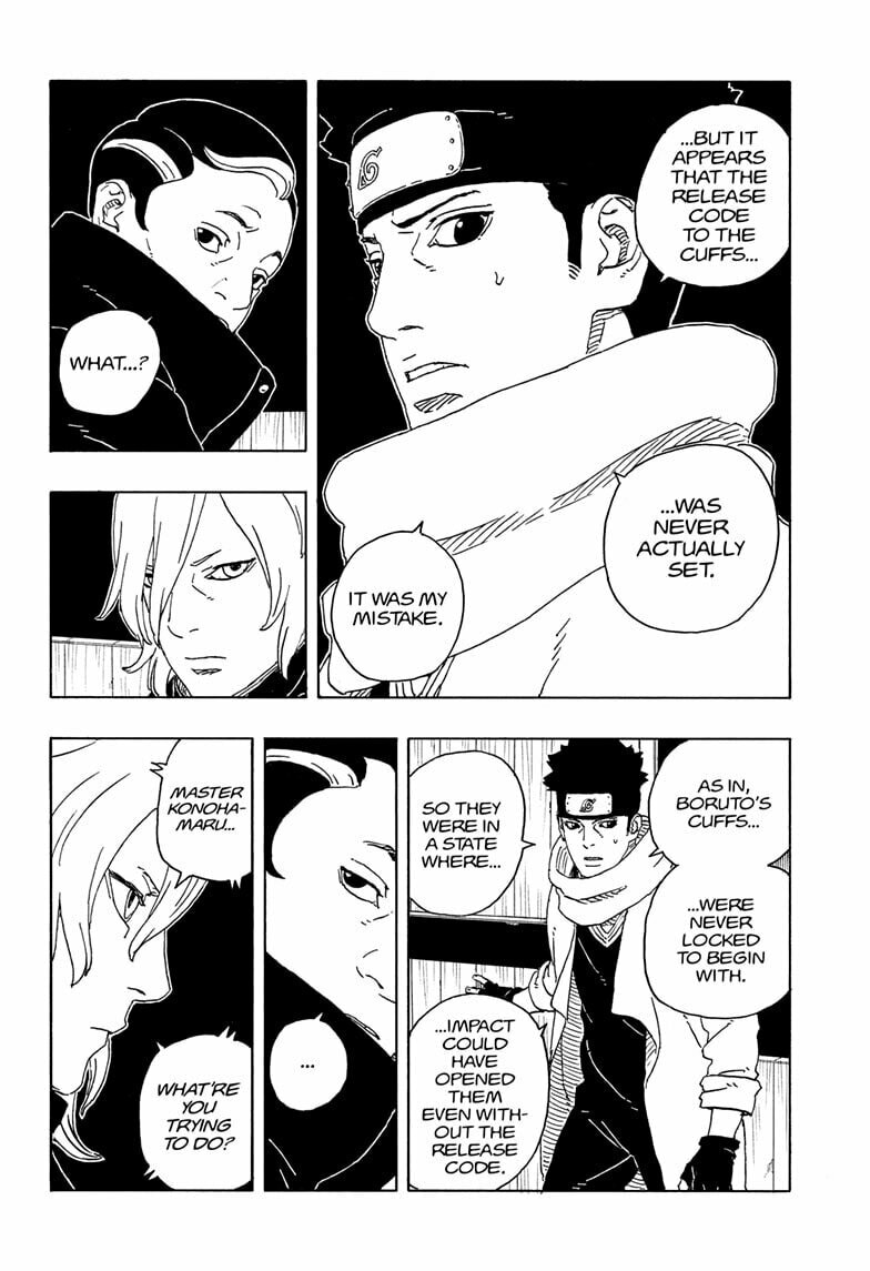 Boruto: Two Blue Vortex Chapter 29 page 32 - 
