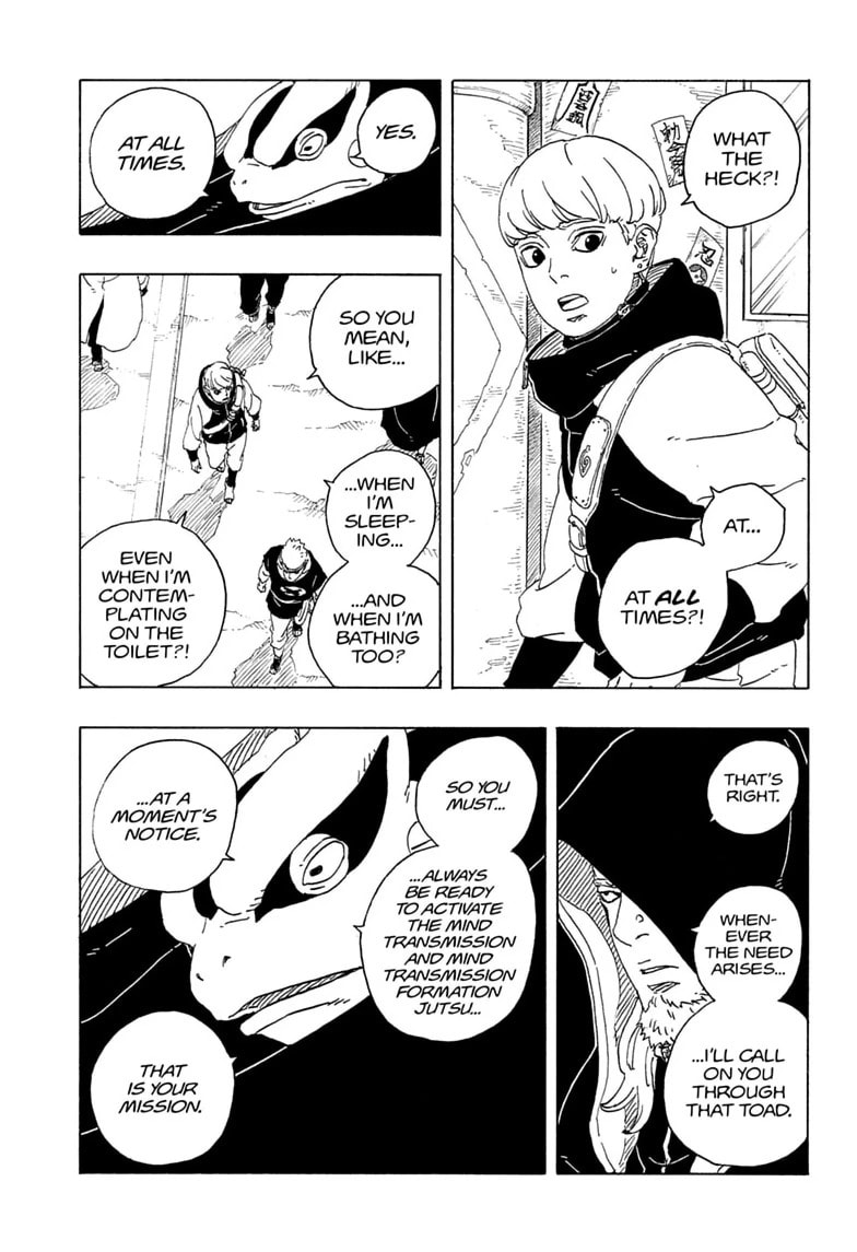 Boruto: Two Blue Vortex Chapter 35 page 11 - 