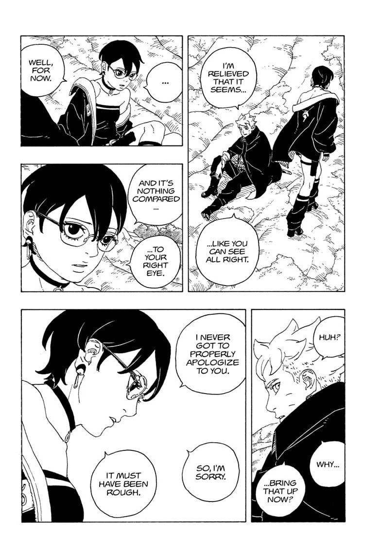 Boruto: Two Blue Vortex Chapter 35 page 22 - 