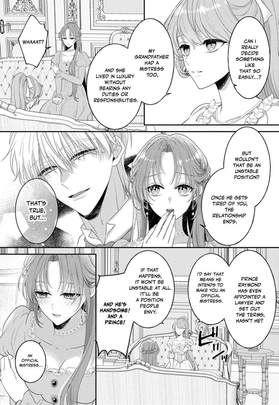 Botsuraku Reijou Dake do Nazeka Ouji-sama ni Dekiai Sarete Imasu Chapter 3 page 6 - 