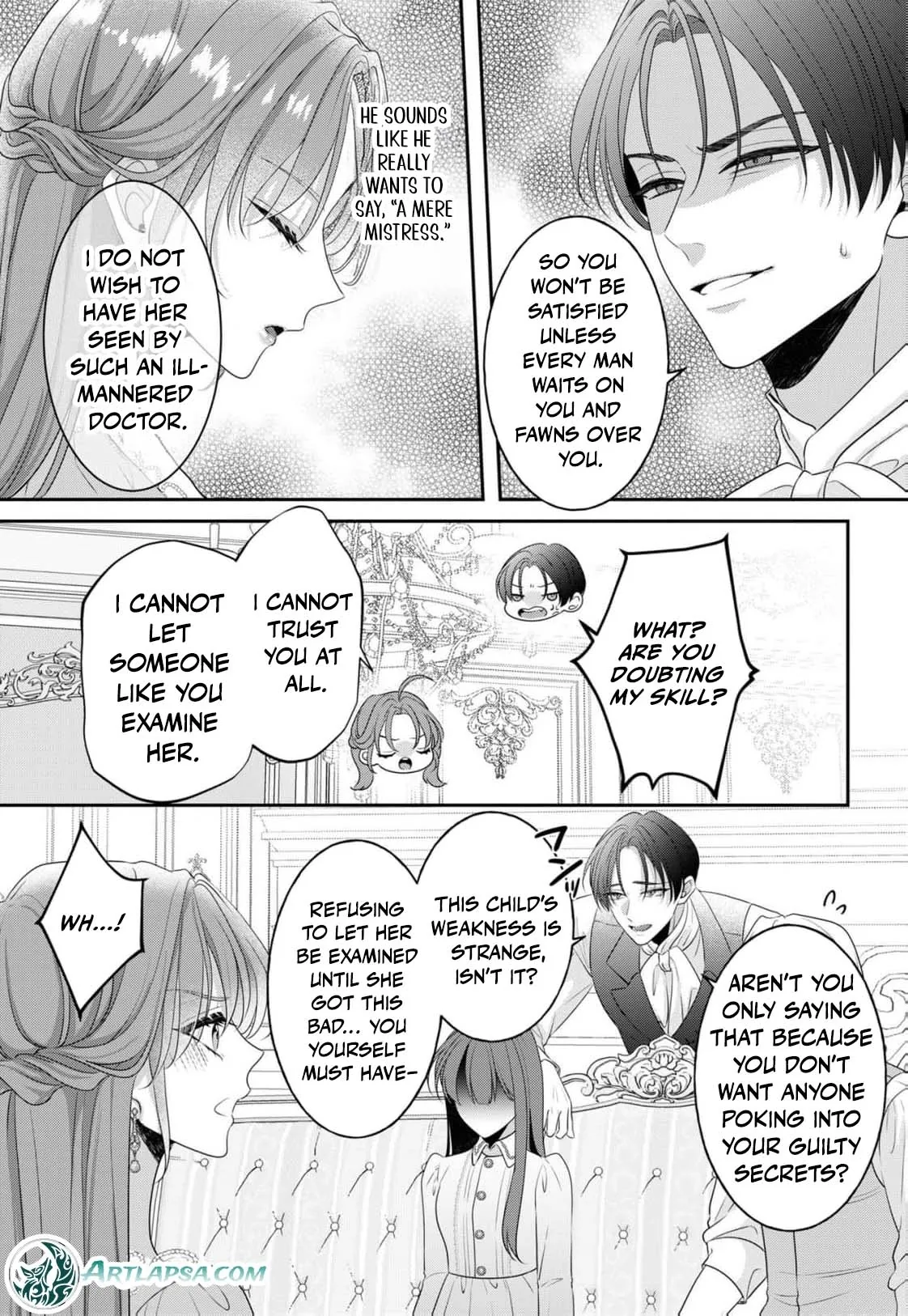 Botsuraku Reijou Dake do Nazeka Ouji-sama ni Dekiai Sarete Imasu Chapter 4 page 28 - 