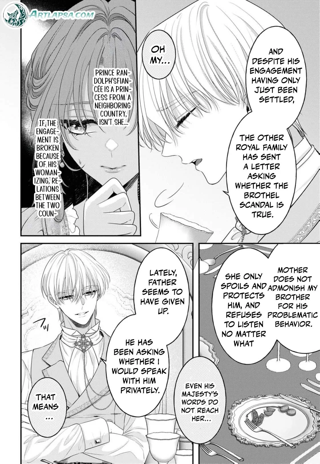 Botsuraku Reijou Dake do Nazeka Ouji-sama ni Dekiai Sarete Imasu Chapter 4 page 33 - 