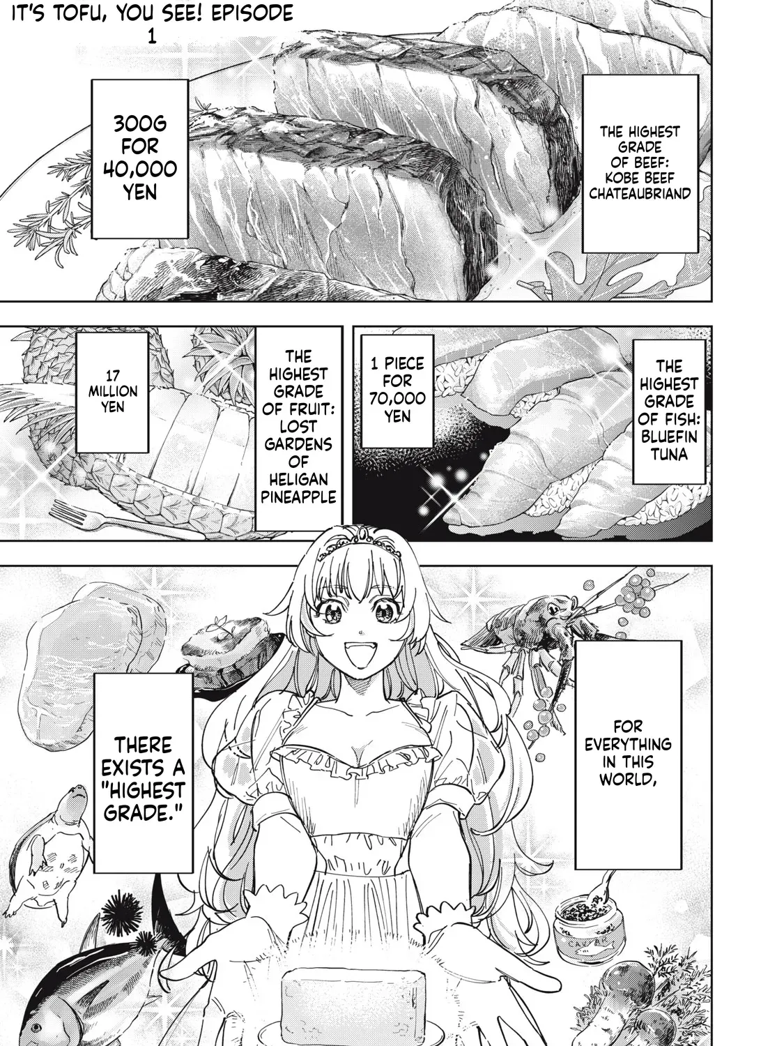 Botsuraku Reiko no Cinderella Gourmet Chapter 1 page 2 - 