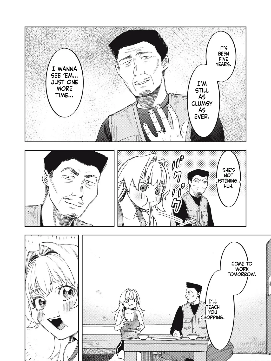 Botsuraku Reiko no Cinderella Gourmet Chapter 3 page 36 - 