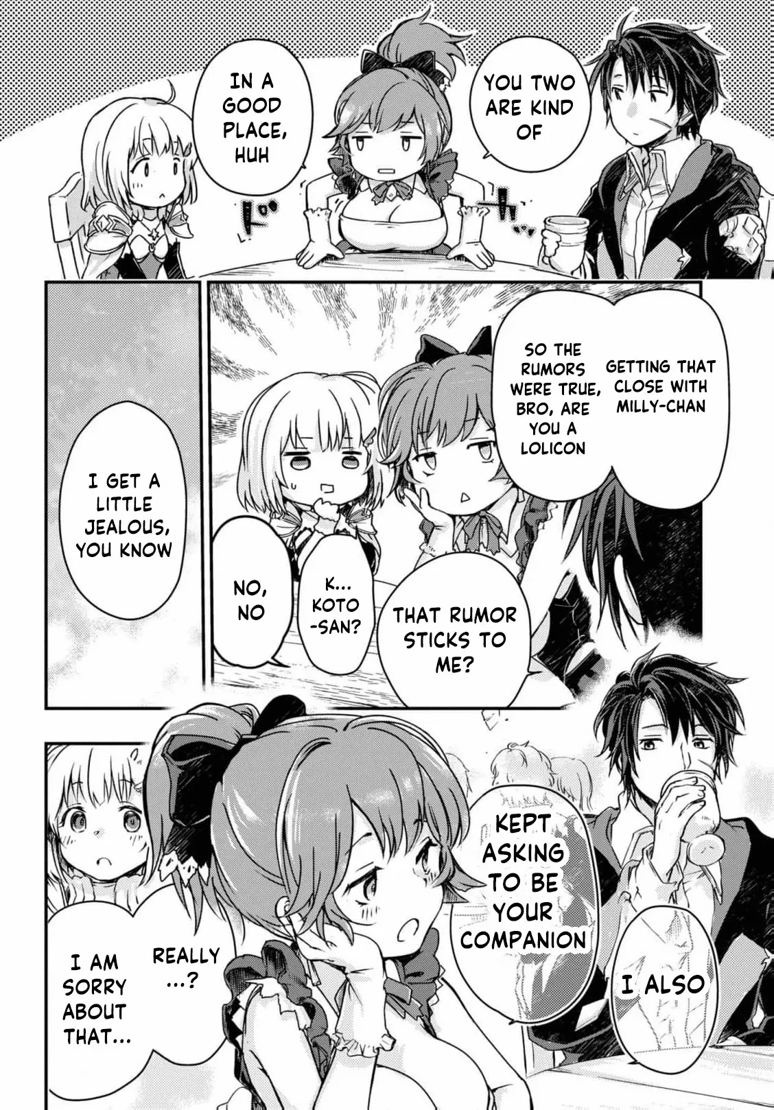 Boukensha Party wo Tsuihou sareta Kaifukushi Shoujo wo Hirotte Ikusei Shitara Masaka no Saikyou Shokugyou ni Tenshoku!? Omake ni Kanojo no Yousu ga nani yara Okashikute... Chapter 10 page 25 - 