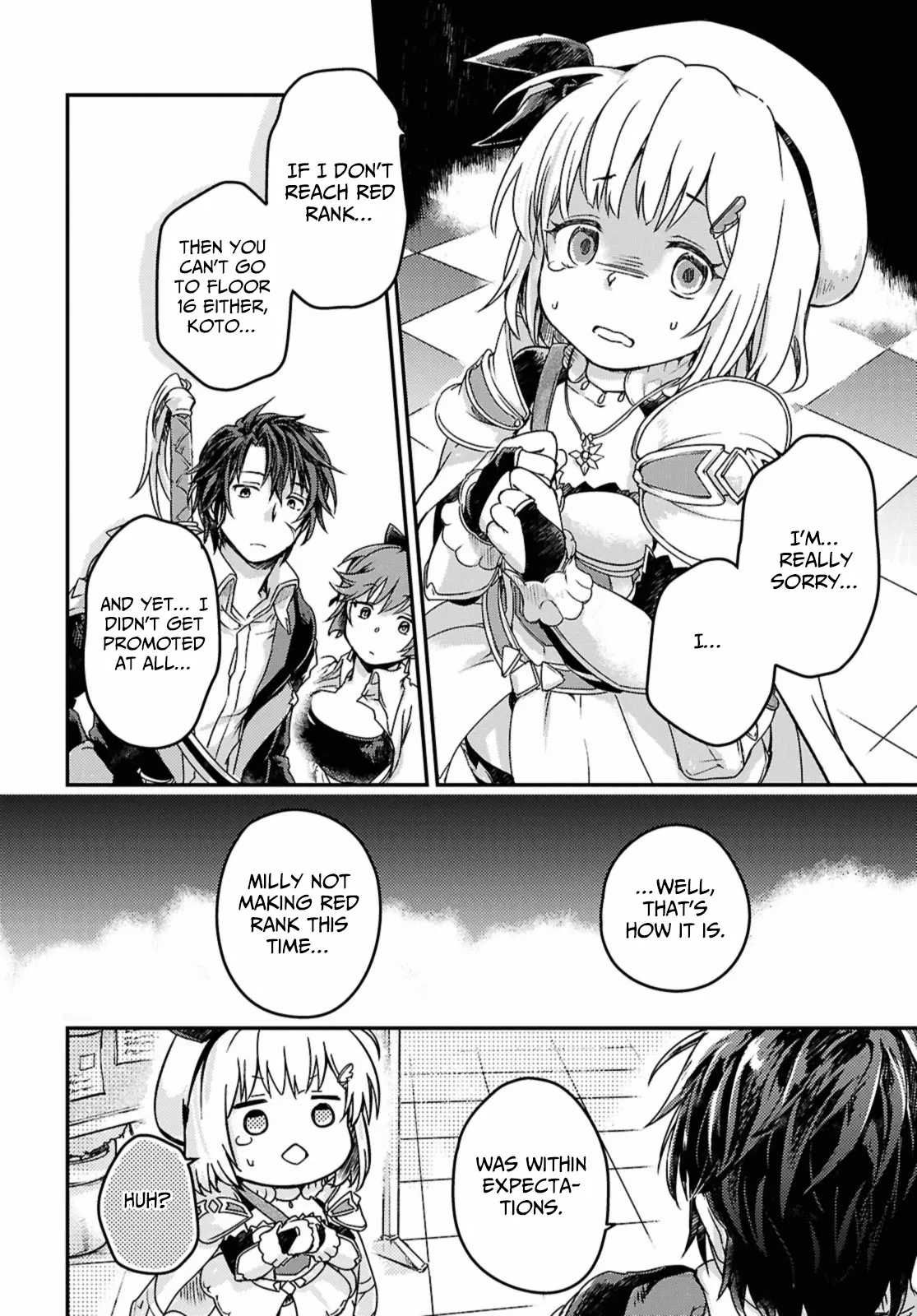 Boukensha Party wo Tsuihou sareta Kaifukushi Shoujo wo Hirotte Ikusei Shitara Masaka no Saikyou Shokugyou ni Tenshoku!? Omake ni Kanojo no Yousu ga nani yara Okashikute... Chapter 14 page 4 - 
