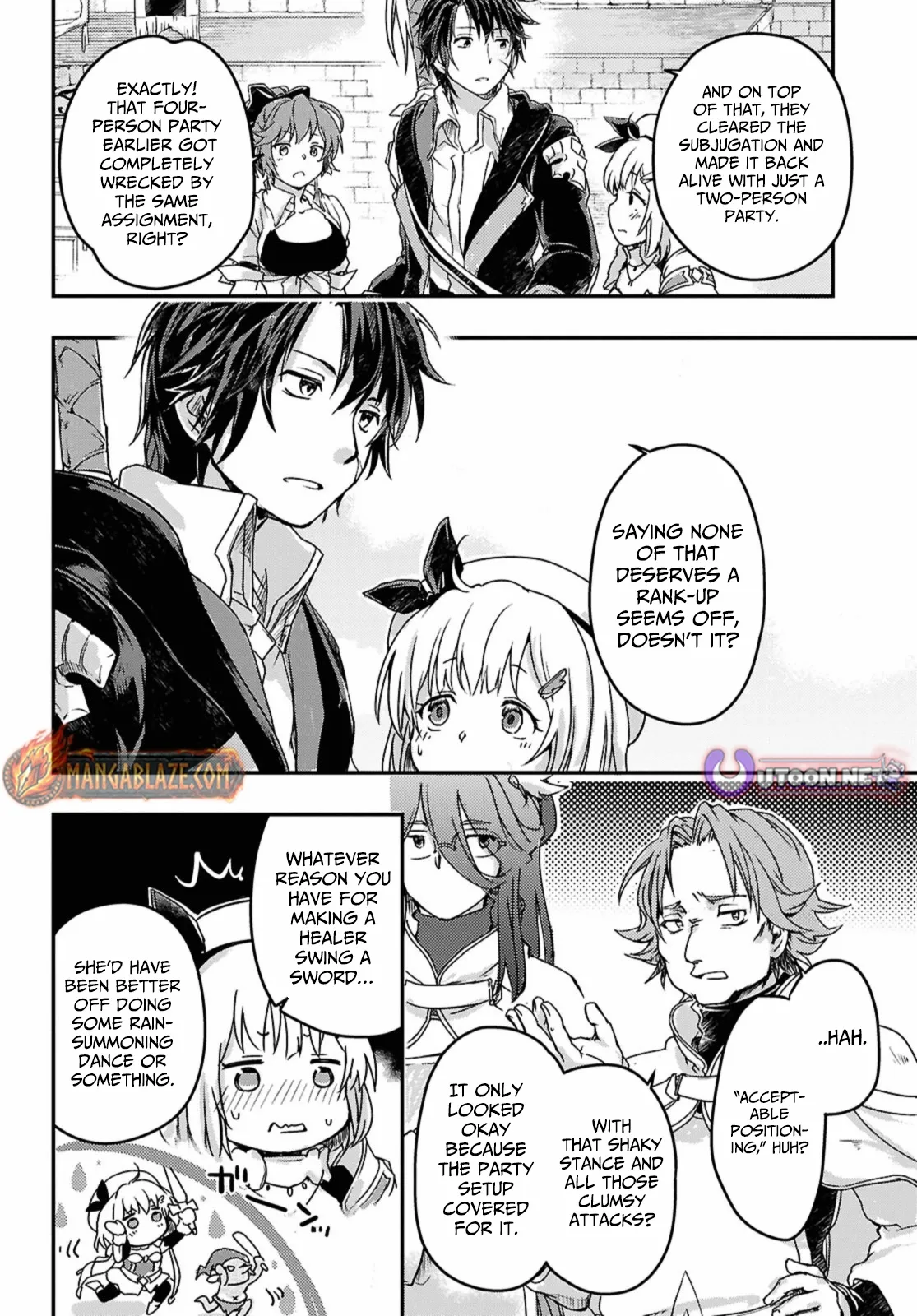 Boukensha Party wo Tsuihou sareta Kaifukushi Shoujo wo Hirotte Ikusei Shitara Masaka no Saikyou Shokugyou ni Tenshoku!? Omake ni Kanojo no Yousu ga nani yara Okashikute... Chapter 14 page 8 - 