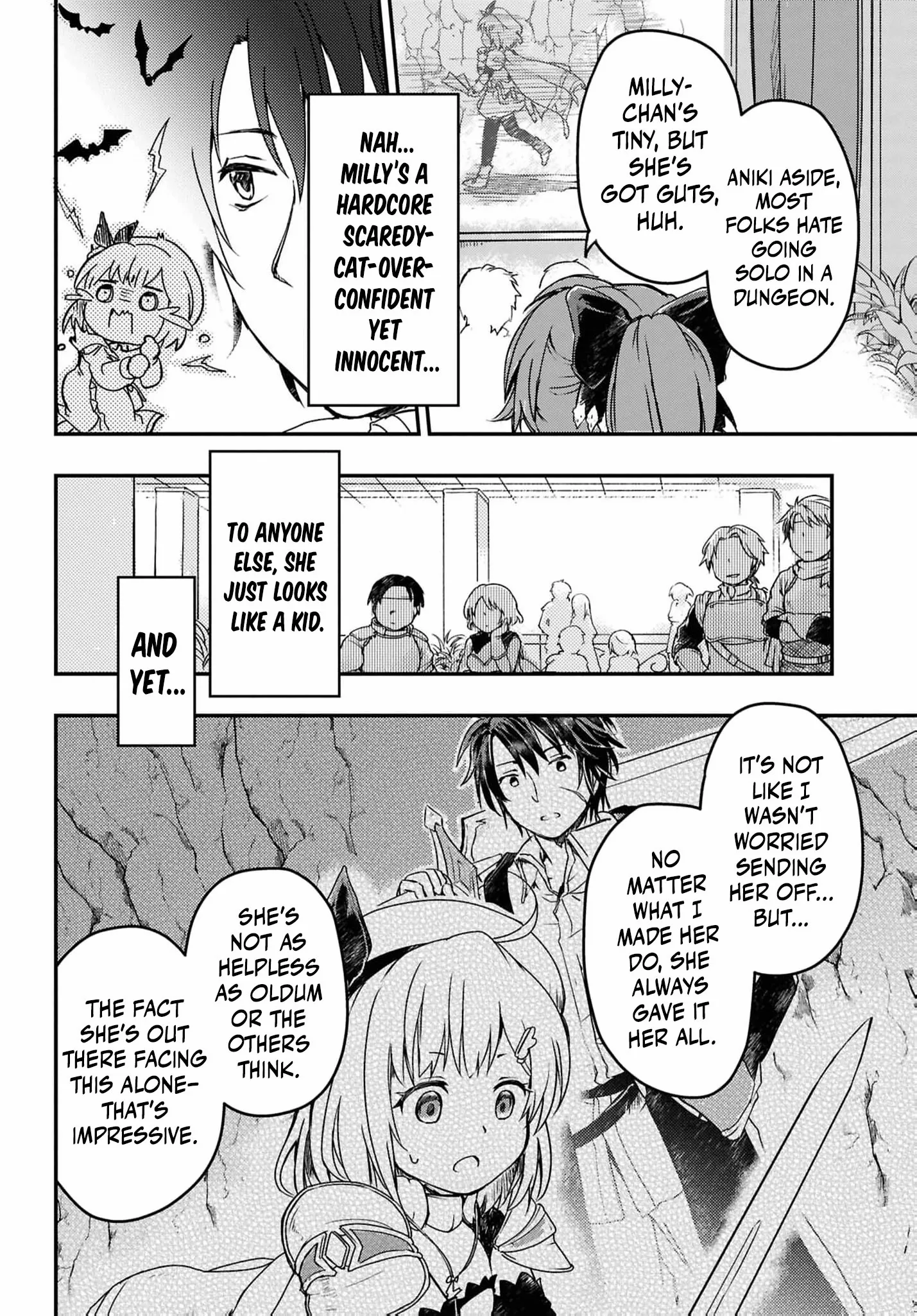 Boukensha Party wo Tsuihou sareta Kaifukushi Shoujo wo Hirotte Ikusei Shitara Masaka no Saikyou Shokugyou ni Tenshoku!? Omake ni Kanojo no Yousu ga nani yara Okashikute... Chapter 15 page 20 - 