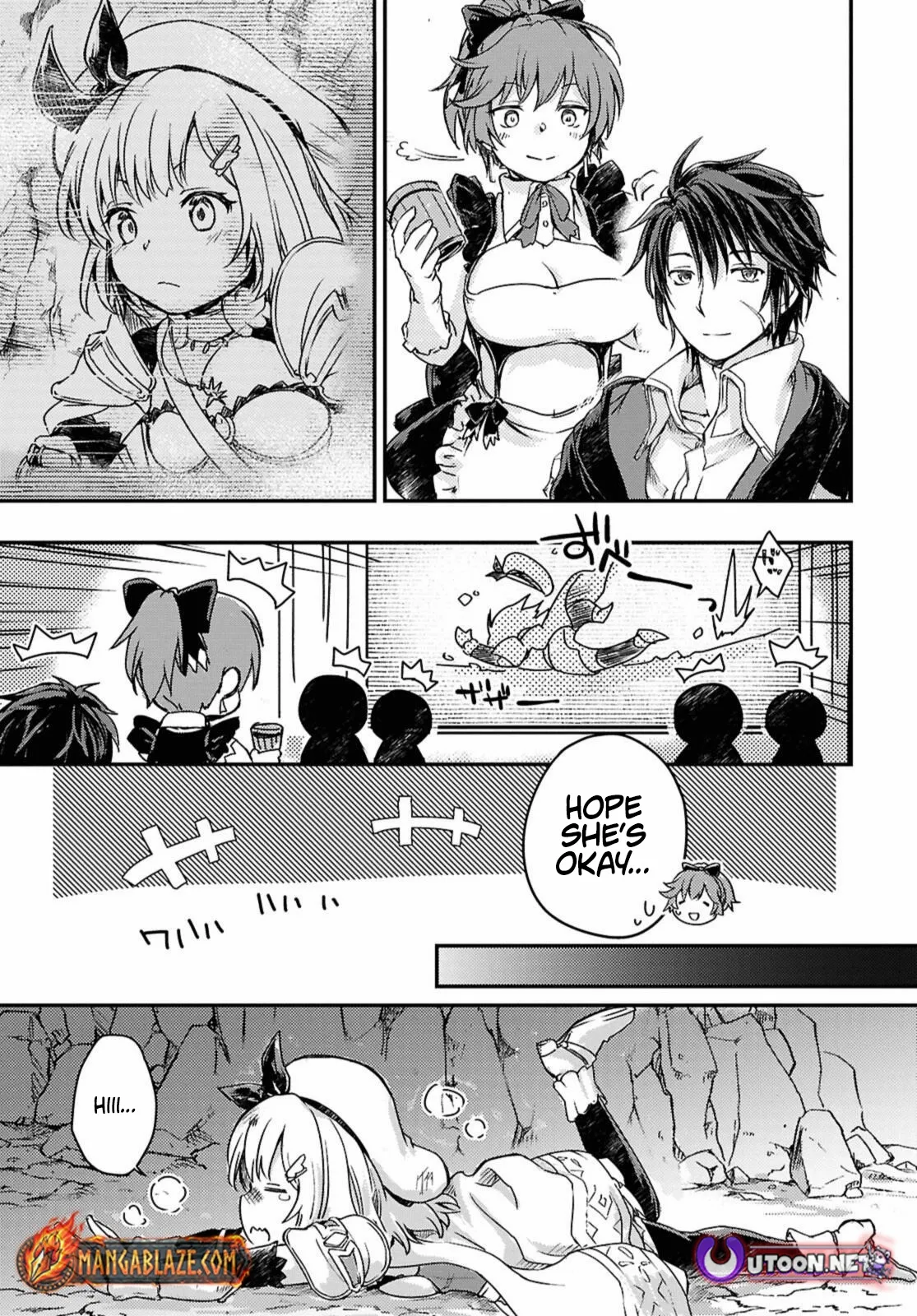 Boukensha Party wo Tsuihou sareta Kaifukushi Shoujo wo Hirotte Ikusei Shitara Masaka no Saikyou Shokugyou ni Tenshoku!? Omake ni Kanojo no Yousu ga nani yara Okashikute... Chapter 17 page 8 - 