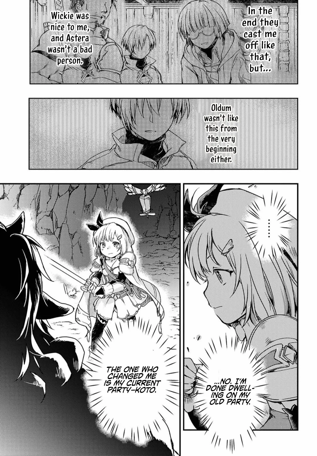 Boukensha Party wo Tsuihou sareta Kaifukushi Shoujo wo Hirotte Ikusei Shitara Masaka no Saikyou Shokugyou ni Tenshoku!? Omake ni Kanojo no Yousu ga nani yara Okashikute... Chapter 17 page 10 - 