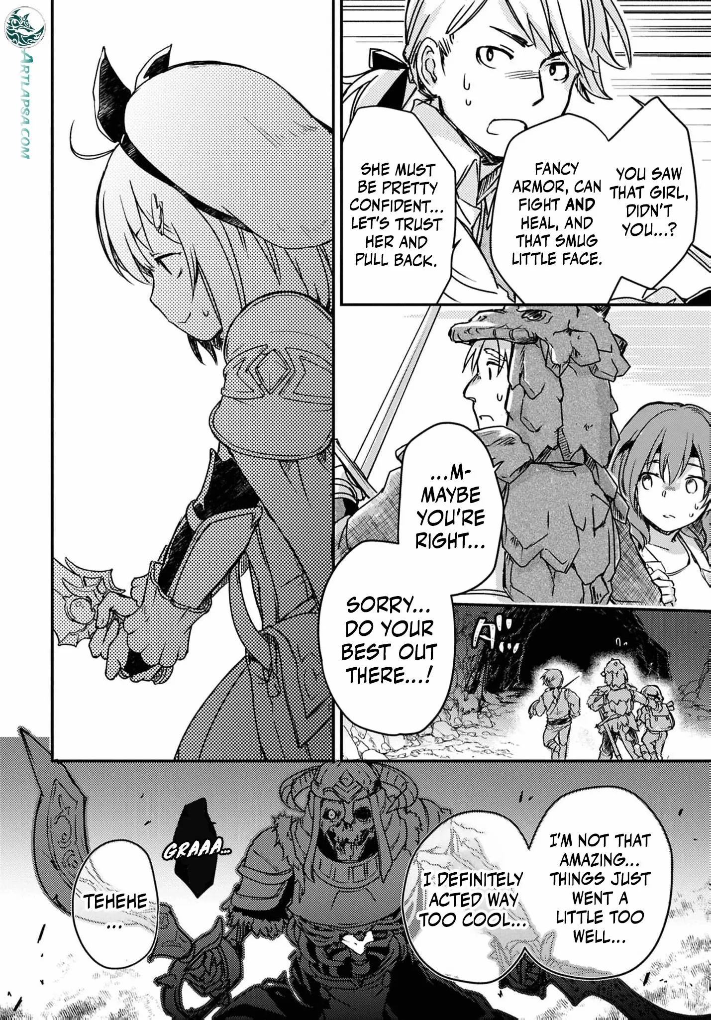 Boukensha Party wo Tsuihou sareta Kaifukushi Shoujo wo Hirotte Ikusei Shitara Masaka no Saikyou Shokugyou ni Tenshoku!? Omake ni Kanojo no Yousu ga nani yara Okashikute... Chapter 18 page 21 - 