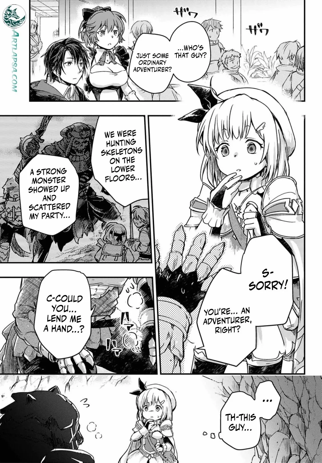Boukensha Party wo Tsuihou sareta Kaifukushi Shoujo wo Hirotte Ikusei Shitara Masaka no Saikyou Shokugyou ni Tenshoku!? Omake ni Kanojo no Yousu ga nani yara Okashikute... Chapter 18 page 6 - 