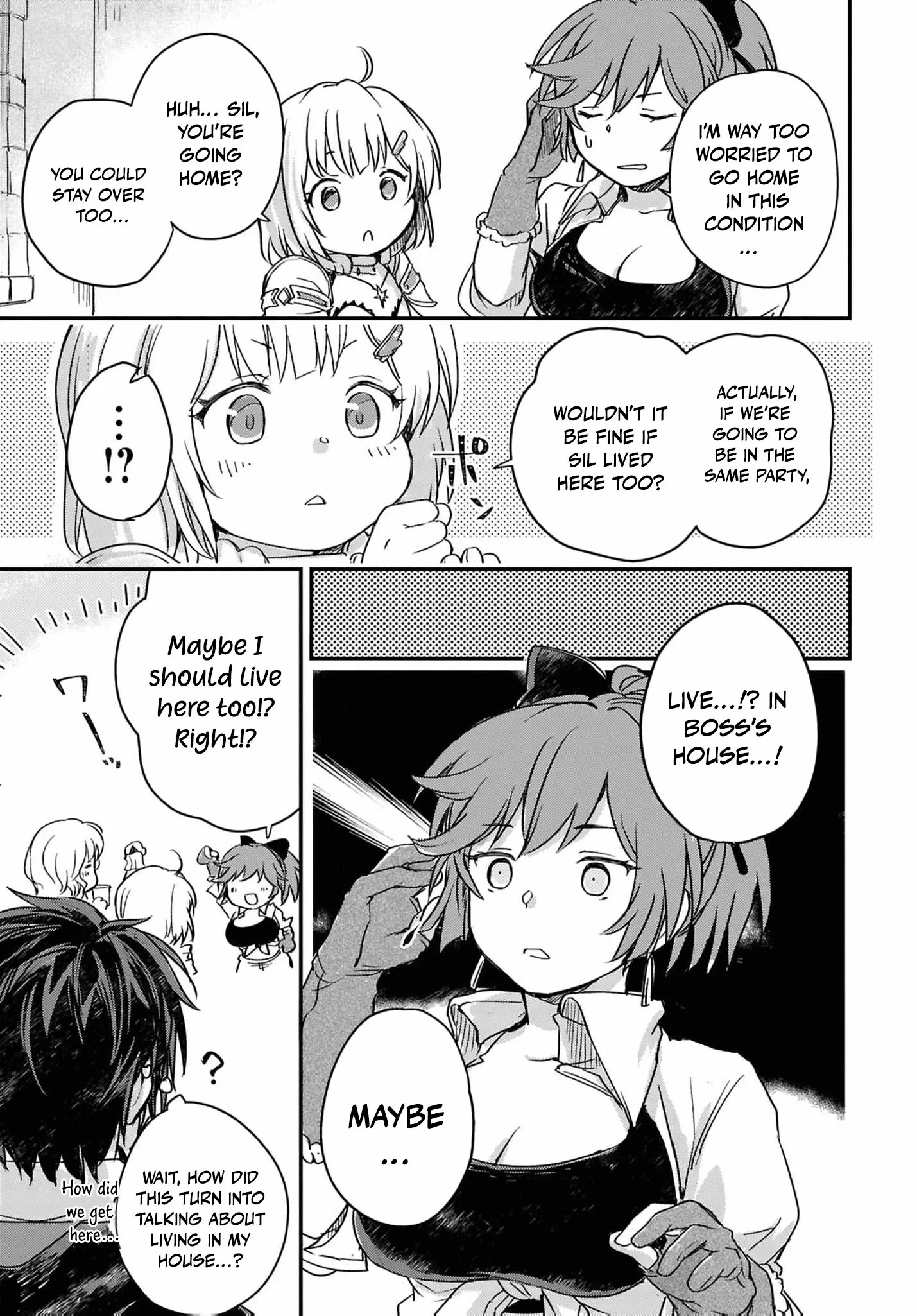 Boukensha Party wo Tsuihou sareta Kaifukushi Shoujo wo Hirotte Ikusei Shitara Masaka no Saikyou Shokugyou ni Tenshoku!? Omake ni Kanojo no Yousu ga nani yara Okashikute... Chapter 21 page 13 - 