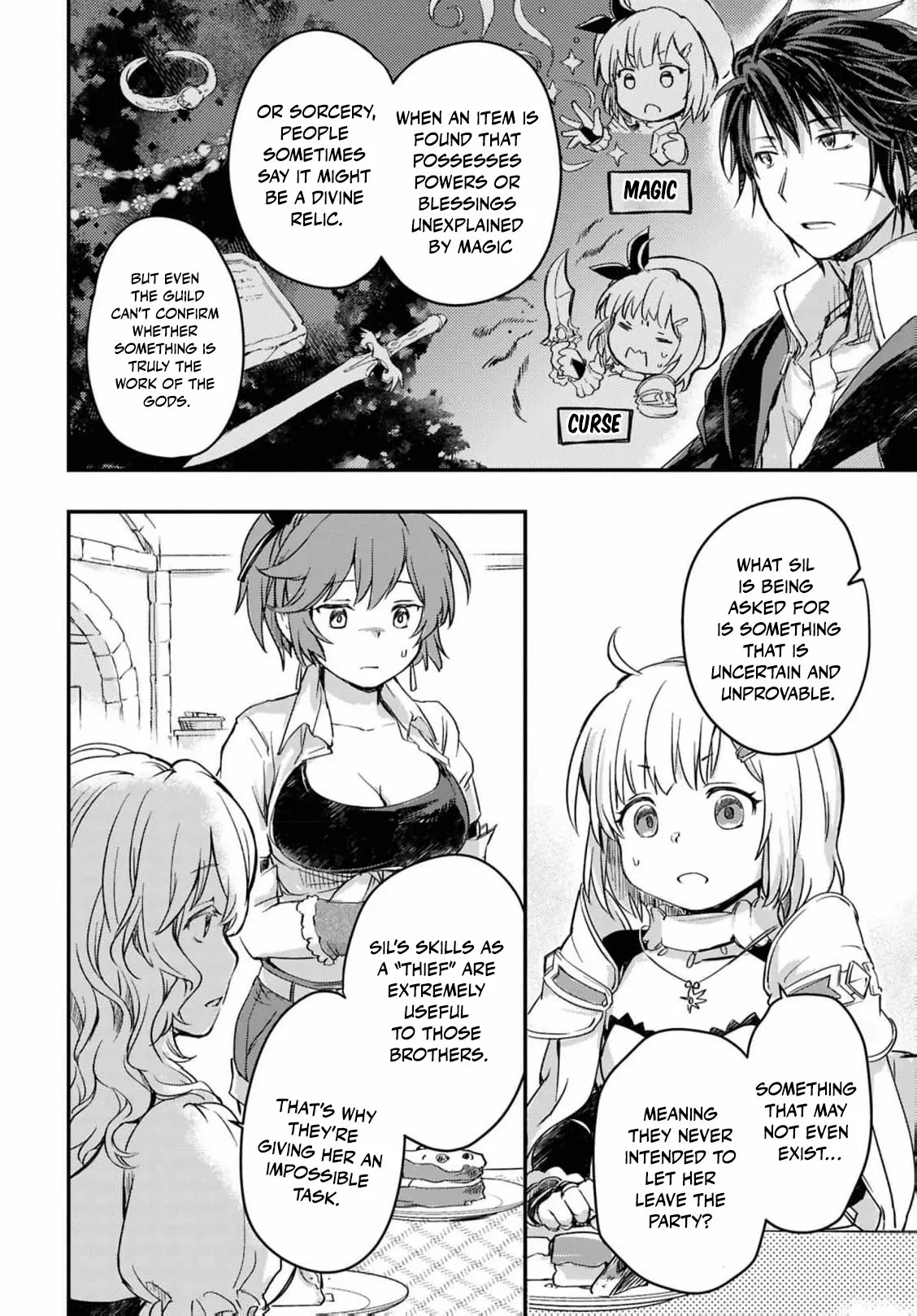 Boukensha Party wo Tsuihou sareta Kaifukushi Shoujo wo Hirotte Ikusei Shitara Masaka no Saikyou Shokugyou ni Tenshoku!? Omake ni Kanojo no Yousu ga nani yara Okashikute... Chapter 21 page 8 - 