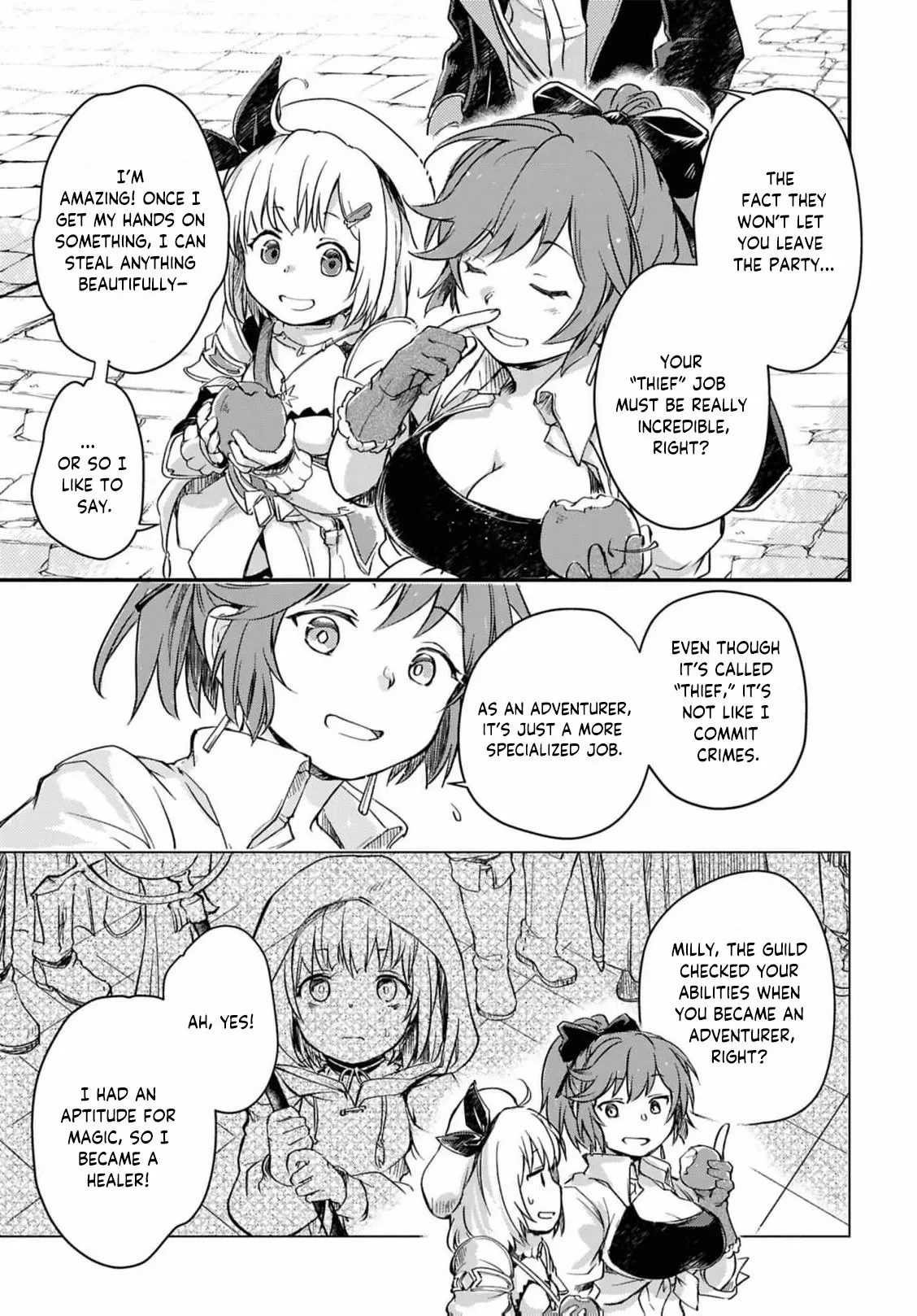 Boukensha Party wo Tsuihou sareta Kaifukushi Shoujo wo Hirotte Ikusei Shitara Masaka no Saikyou Shokugyou ni Tenshoku!? Omake ni Kanojo no Yousu ga nani yara Okashikute... Chapter 22 page 6 - 