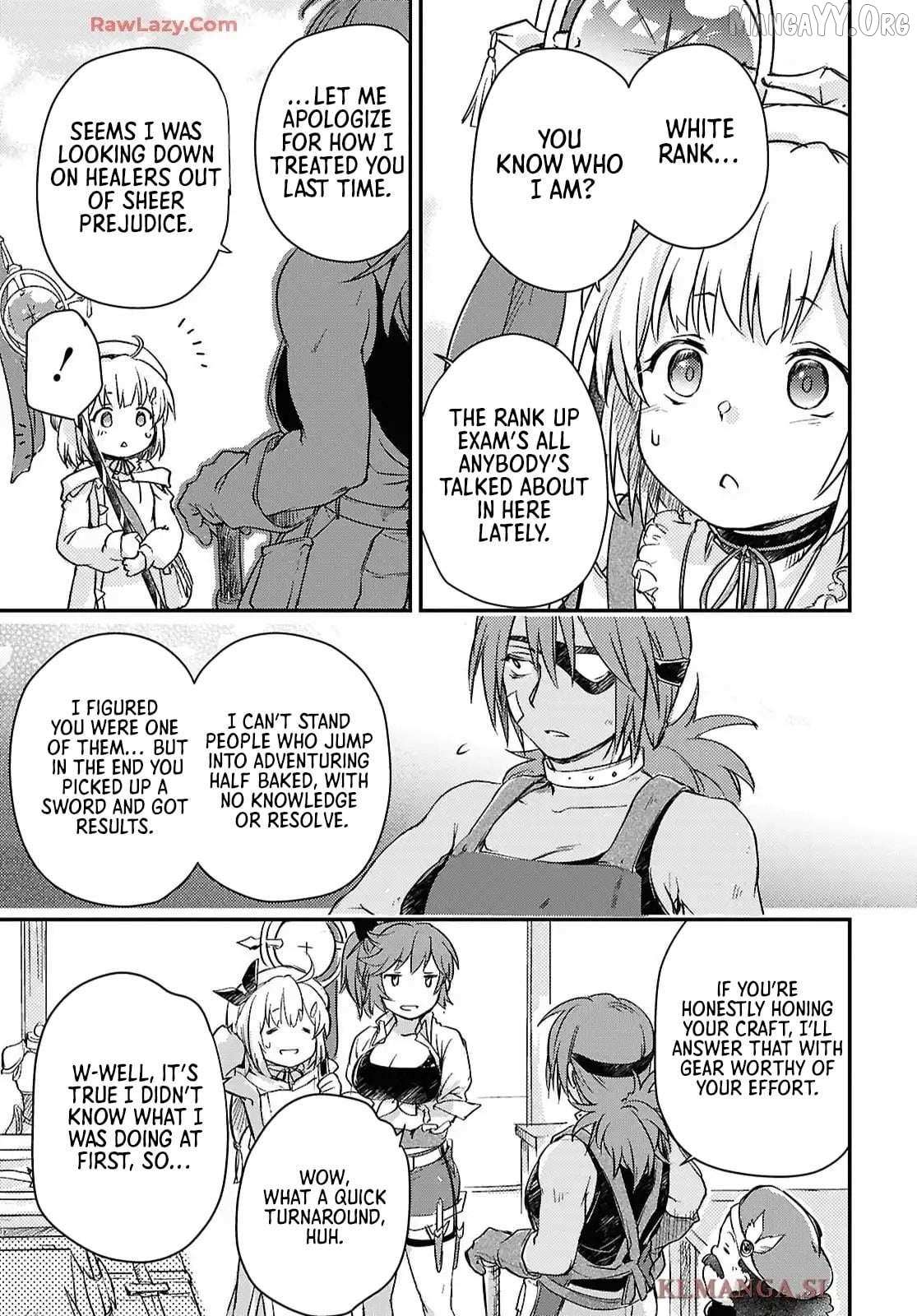 Boukensha Party wo Tsuihou sareta Kaifukushi Shoujo wo Hirotte Ikusei Shitara Masaka no Saikyou Shokugyou ni Tenshoku!? Omake ni Kanojo no Yousu ga nani yara Okashikute... Chapter 24 page 14 - 