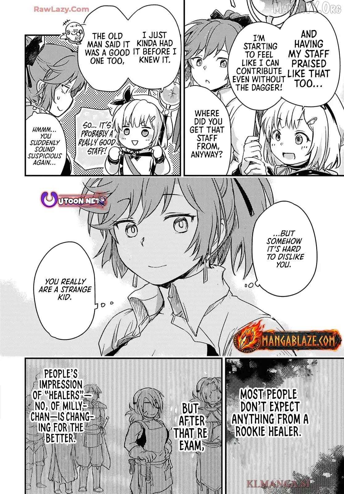 Boukensha Party wo Tsuihou sareta Kaifukushi Shoujo wo Hirotte Ikusei Shitara Masaka no Saikyou Shokugyou ni Tenshoku!? Omake ni Kanojo no Yousu ga nani yara Okashikute... Chapter 24 page 19 - 