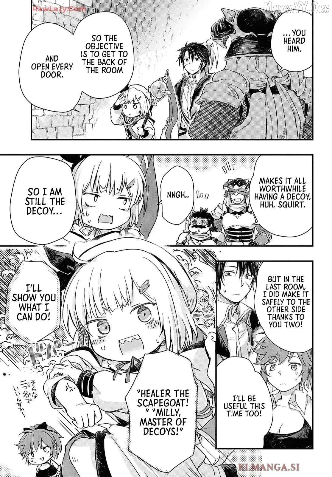 Boukensha Party wo Tsuihou sareta Kaifukushi Shoujo wo Hirotte Ikusei Shitara Masaka no Saikyou Shokugyou ni Tenshoku!? Omake ni Kanojo no Yousu ga nani yara Okashikute... Chapter 26 page 7 - 