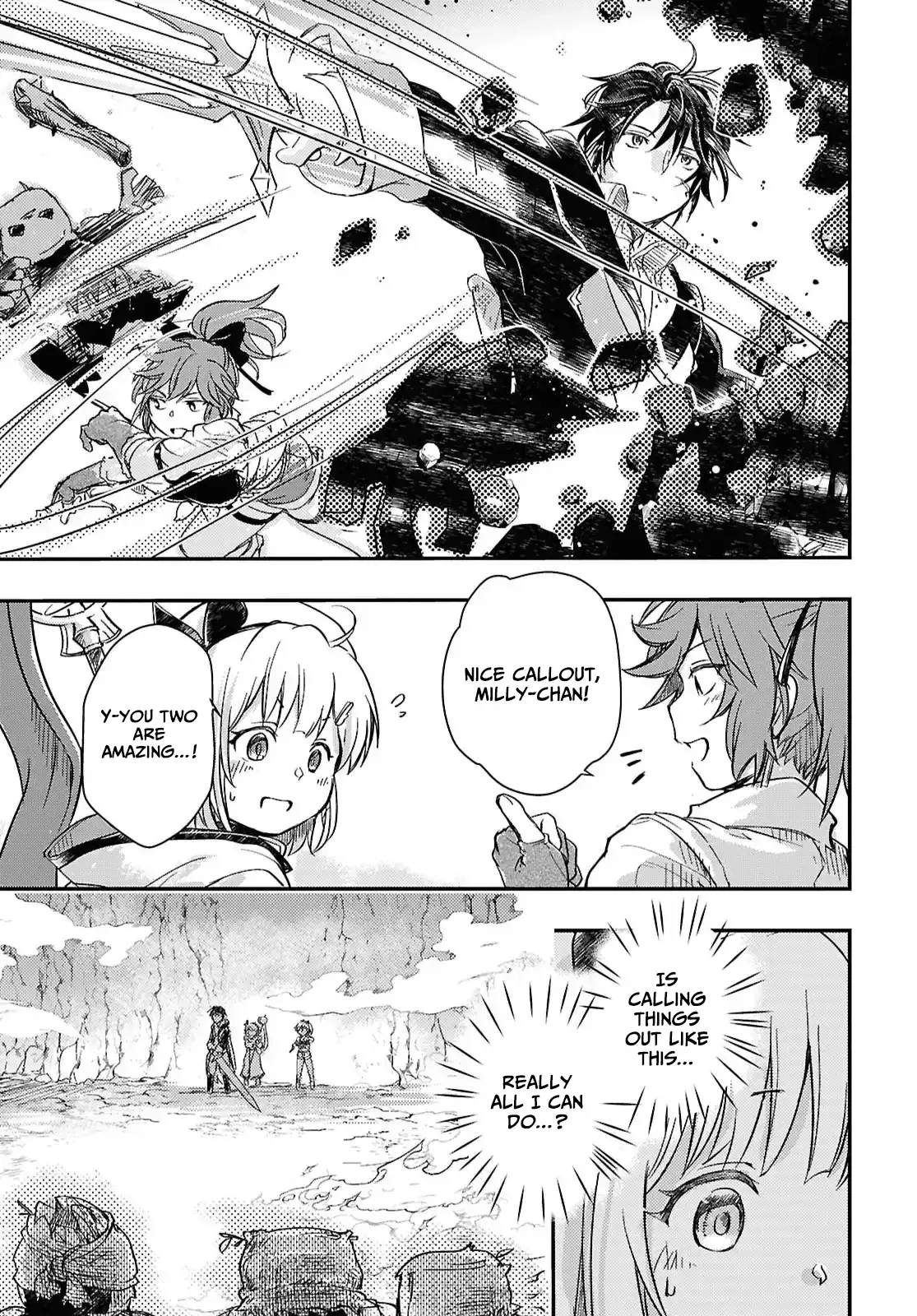 Boukensha Party wo Tsuihou sareta Kaifukushi Shoujo wo Hirotte Ikusei Shitara Masaka no Saikyou Shokugyou ni Tenshoku!? Omake ni Kanojo no Yousu ga nani yara Okashikute... Chapter 29 page 12 - 