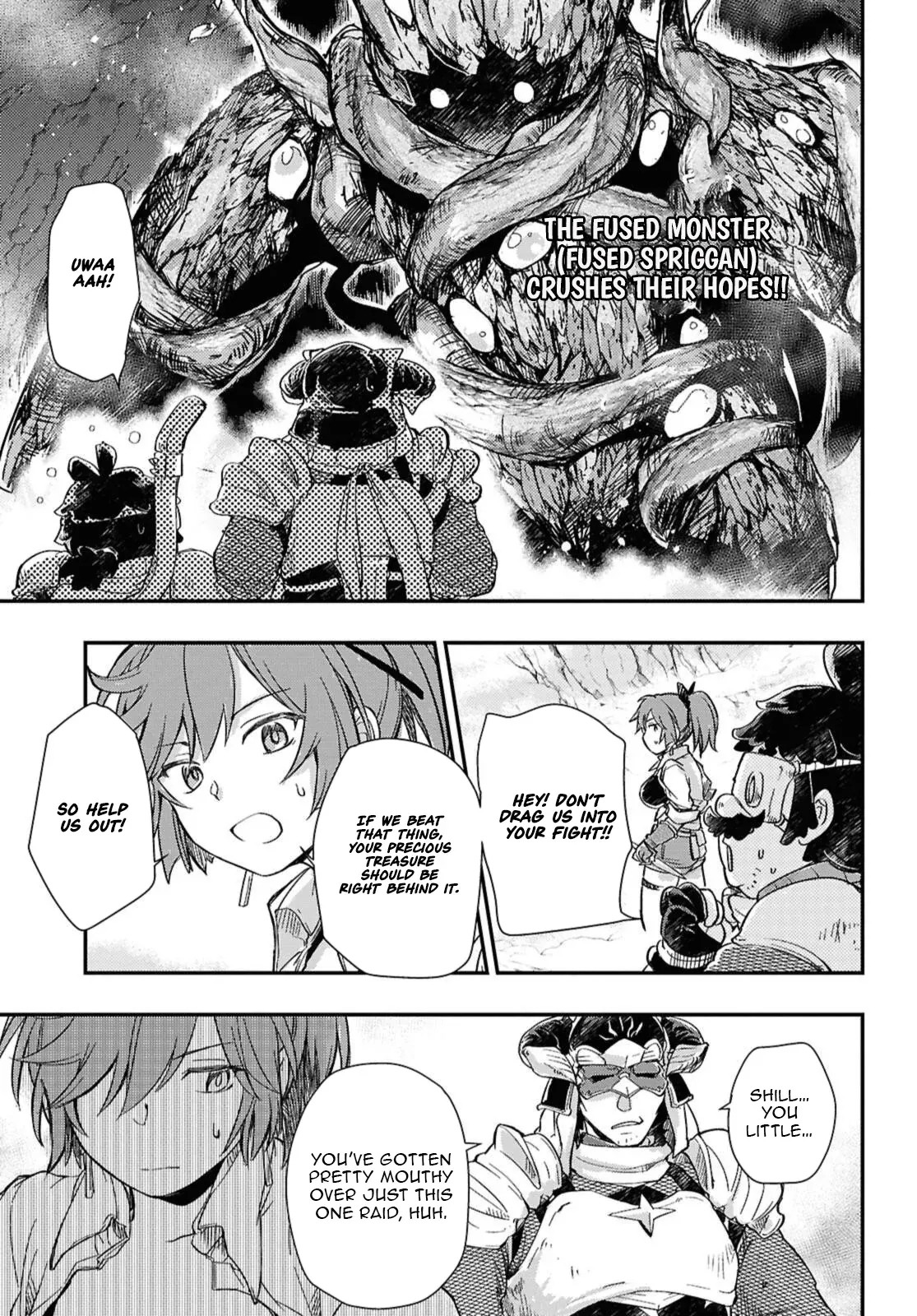 Boukensha Party wo Tsuihou sareta Kaifukushi Shoujo wo Hirotte Ikusei Shitara Masaka no Saikyou Shokugyou ni Tenshoku!? Omake ni Kanojo no Yousu ga nani yara Okashikute... Chapter 32.1 page 4 - 
