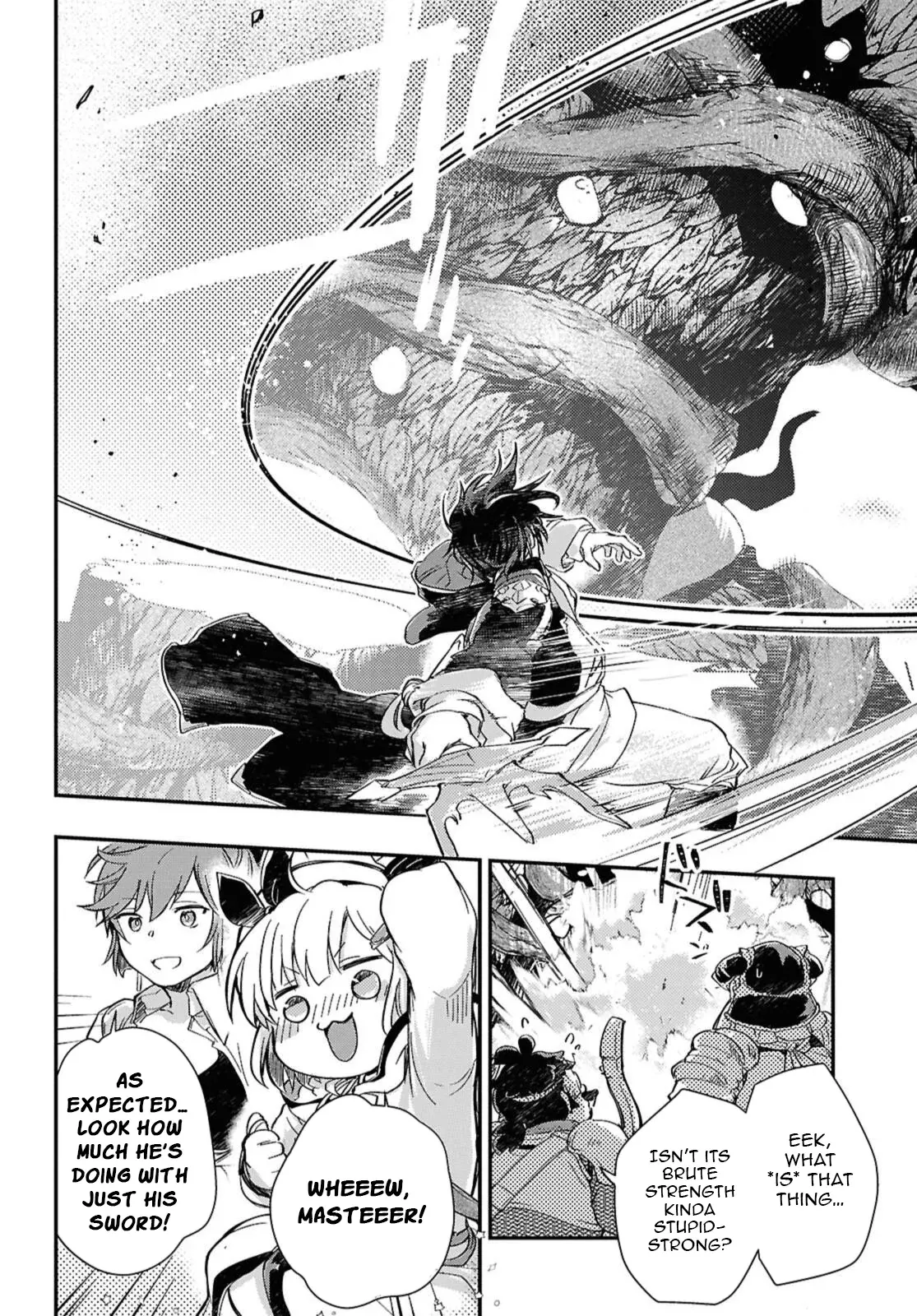 Boukensha Party wo Tsuihou sareta Kaifukushi Shoujo wo Hirotte Ikusei Shitara Masaka no Saikyou Shokugyou ni Tenshoku!? Omake ni Kanojo no Yousu ga nani yara Okashikute... Chapter 32.2 page 6 - 