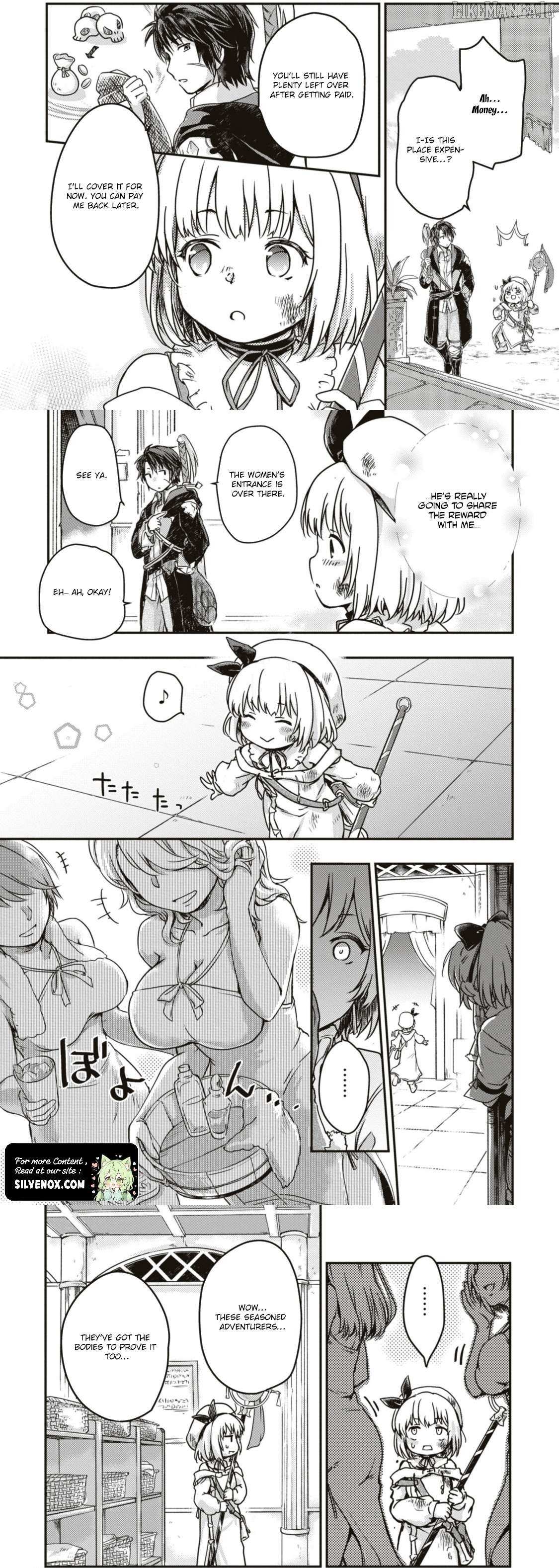 Boukensha Party wo Tsuihou sareta Kaifukushi Shoujo wo Hirotte Ikusei Shitara Masaka no Saikyou Shokugyou ni Tenshoku!? Omake ni Kanojo no Yousu ga nani yara Okashikute... Chapter 4.1 page 2 - 