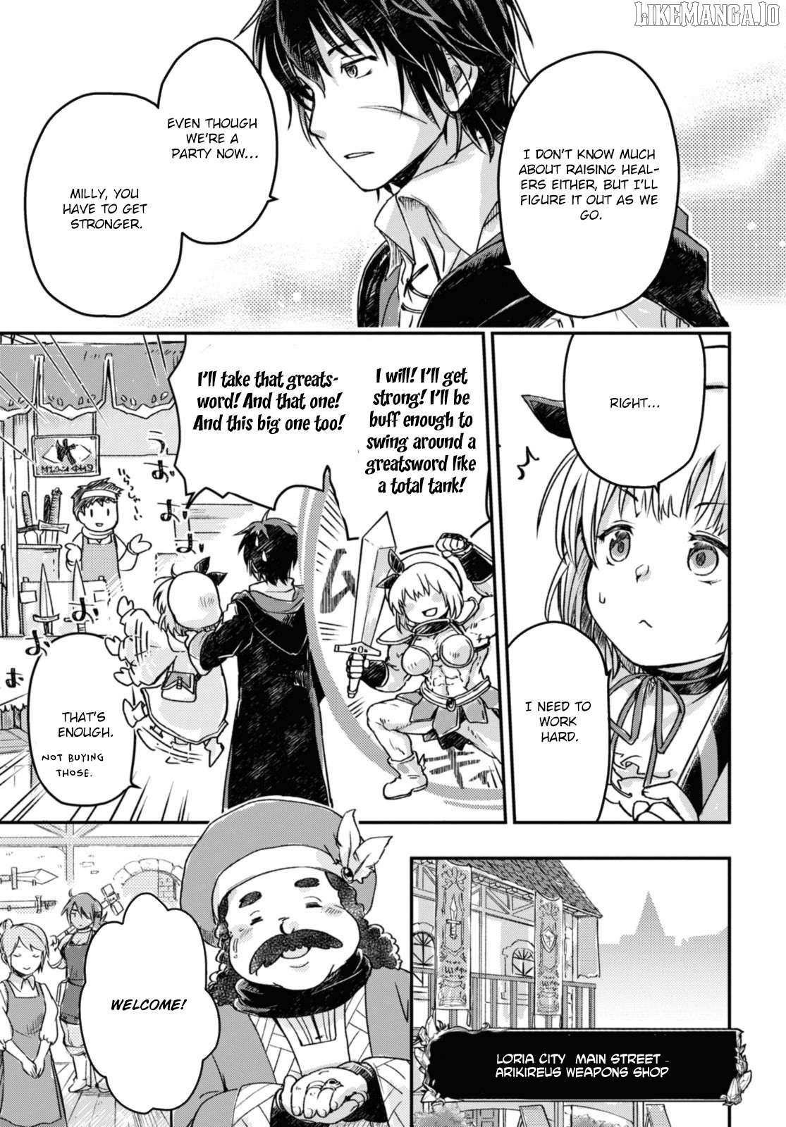 Boukensha Party wo Tsuihou sareta Kaifukushi Shoujo wo Hirotte Ikusei Shitara Masaka no Saikyou Shokugyou ni Tenshoku!? Omake ni Kanojo no Yousu ga nani yara Okashikute... Chapter 6.1 page 9 - 