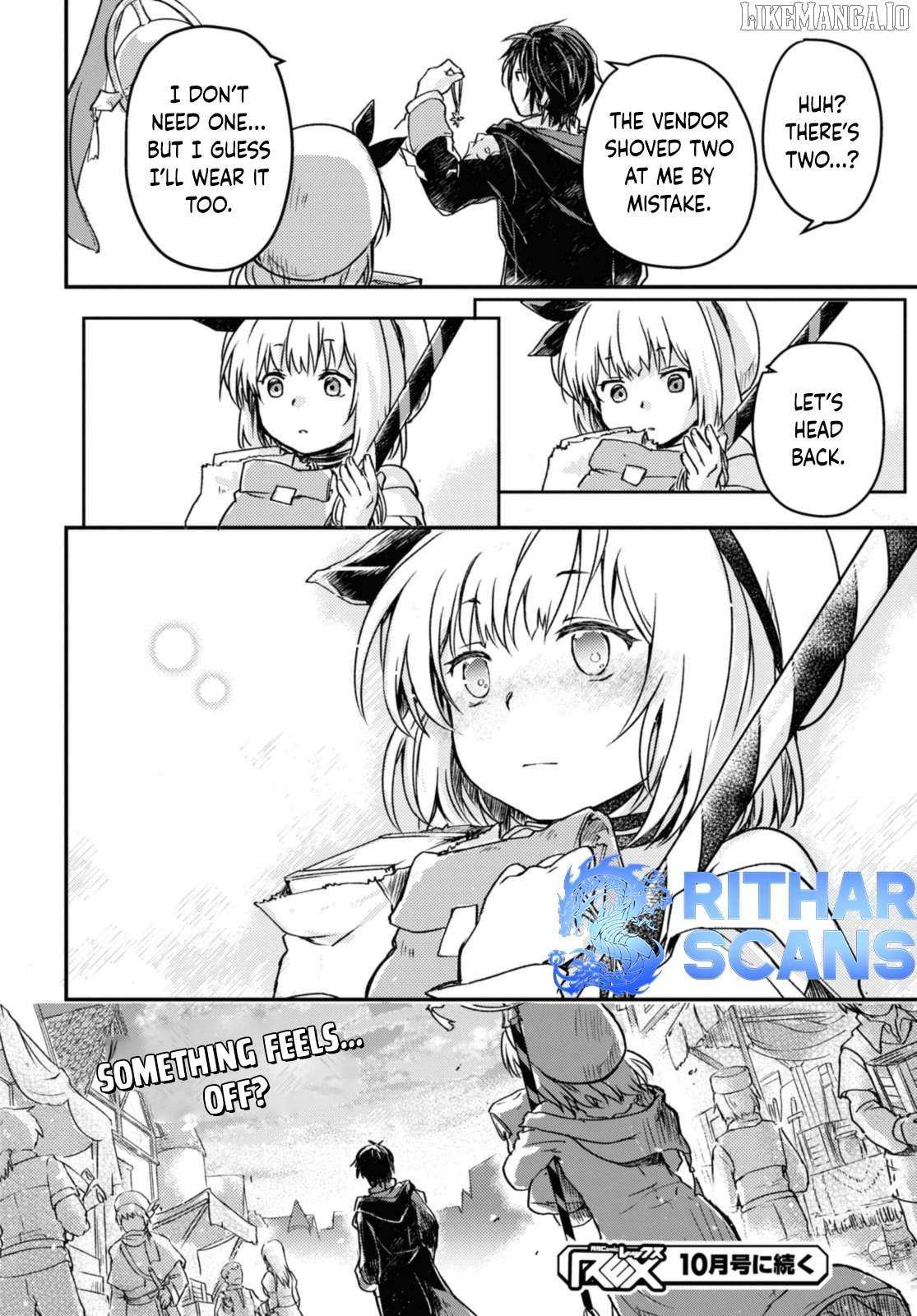 Boukensha Party wo Tsuihou sareta Kaifukushi Shoujo wo Hirotte Ikusei Shitara Masaka no Saikyou Shokugyou ni Tenshoku!? Omake ni Kanojo no Yousu ga nani yara Okashikute... Chapter 6.2 page 14 - 