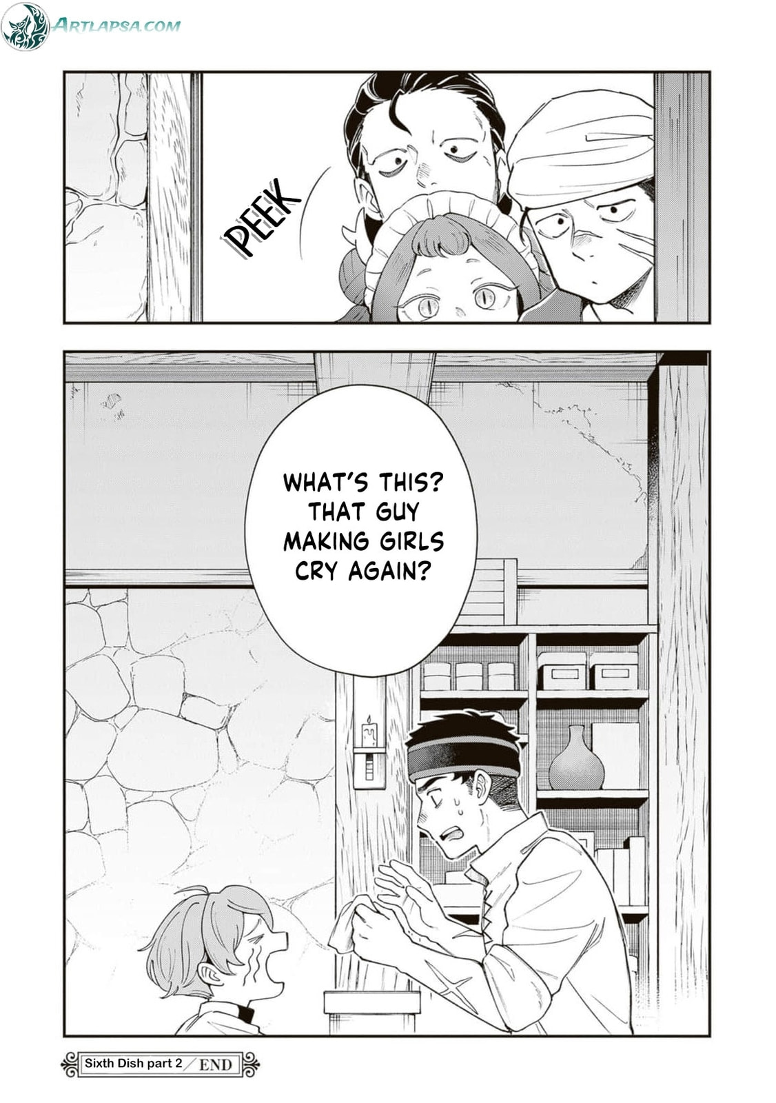 Boukensha Sakaba no Ryourijin Chapter 8 page 30 - 
