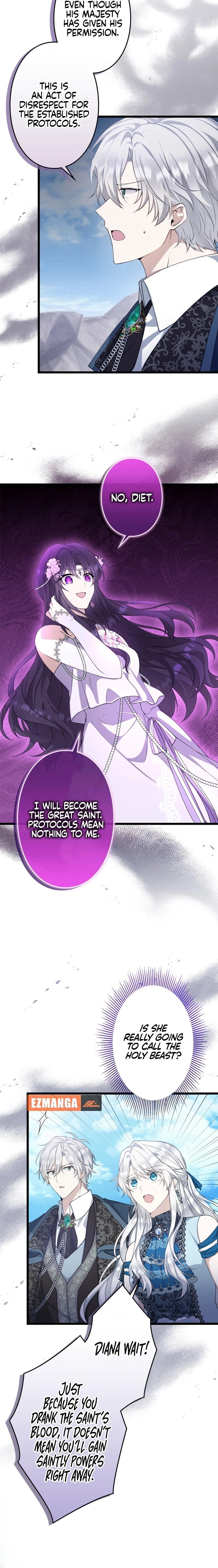Boukun wo Migomoru Yami Ochi Seijo ni Narimashita Chapter 22 page 11 - 