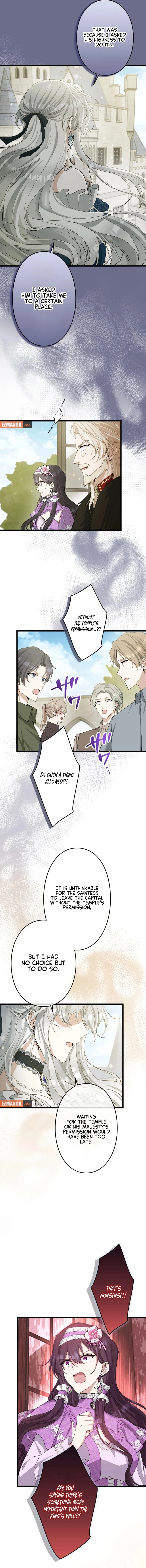 Boukun wo Migomoru Yami Ochi Seijo ni Narimashita Chapter 31 page 6 - 