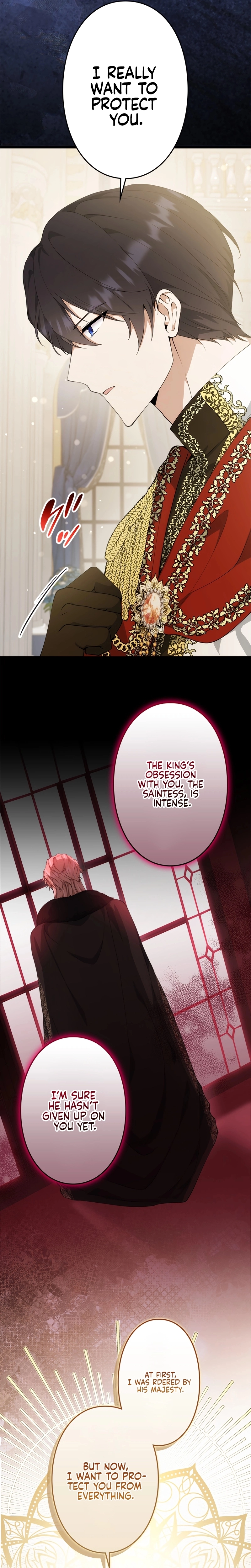 Boukun wo Migomoru Yami Ochi Seijo ni Narimashita Chapter 33 page 3 - 