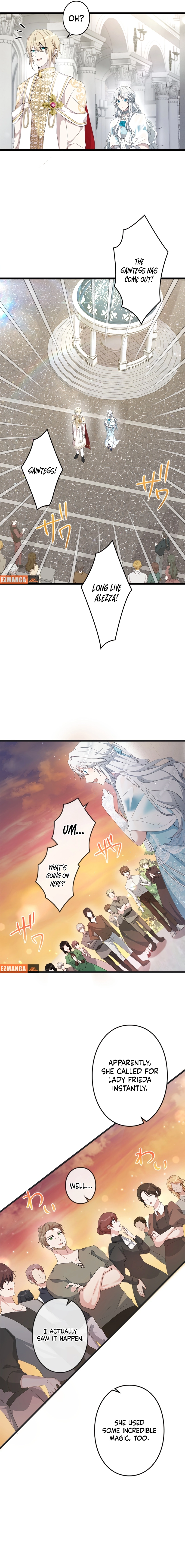 Boukun wo Migomoru Yami Ochi Seijo ni Narimashita Chapter 4 page 3 - 