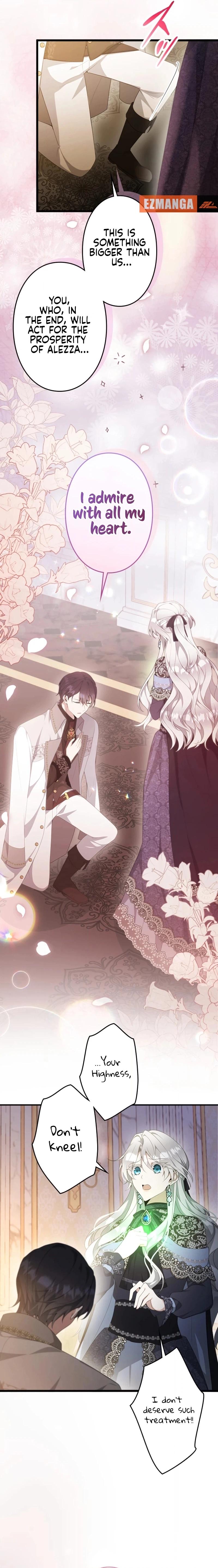 Boukun wo Migomoru Yami Ochi Seijo ni Narimashita Chapter 47 page 4 - 