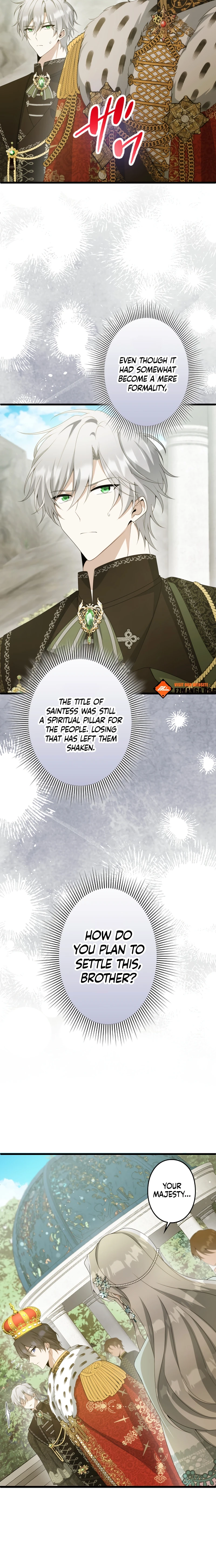 Boukun wo Migomoru Yami Ochi Seijo ni Narimashita Chapter 56 page 11 - 