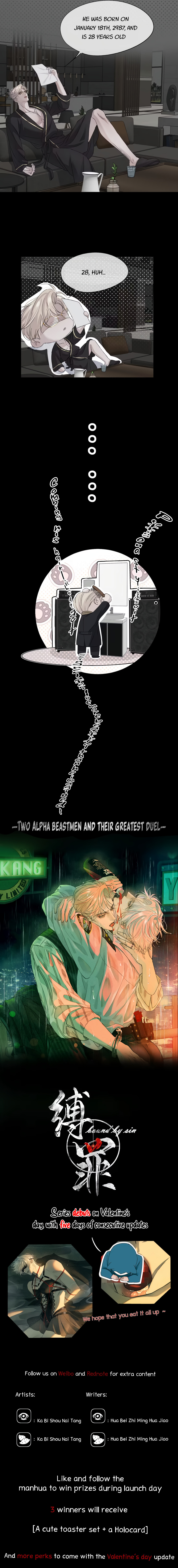 Bound by Sin Chapter 0 page 3 - 
