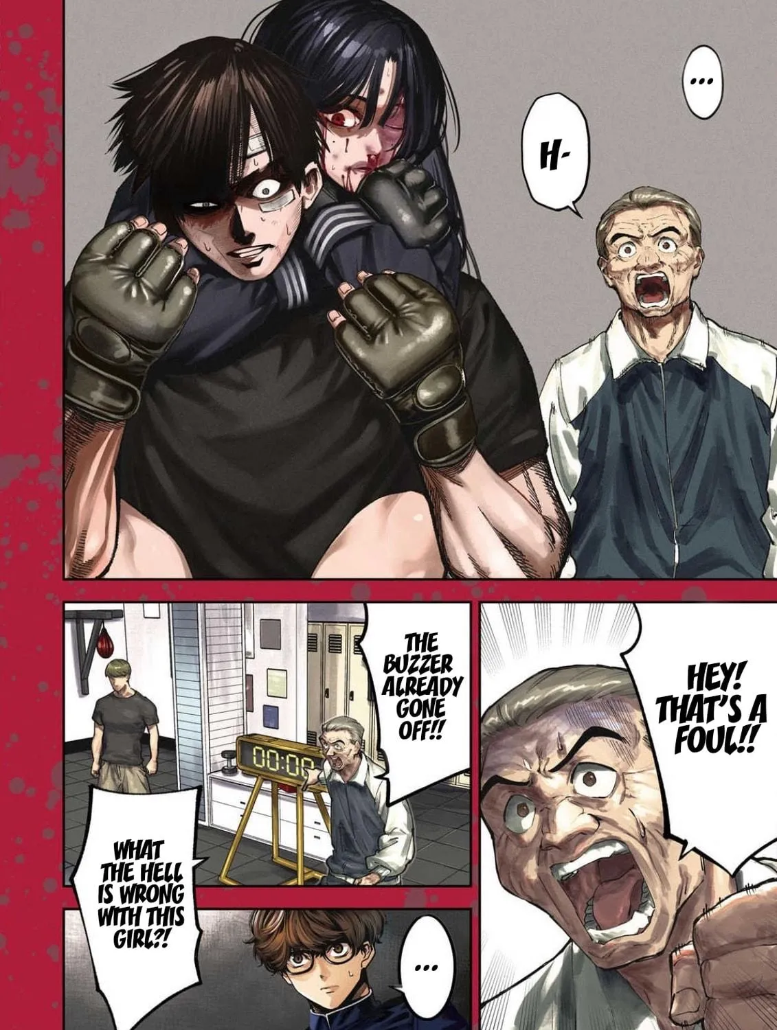 Bouryoku Banzai Chapter 14 page 4 - 