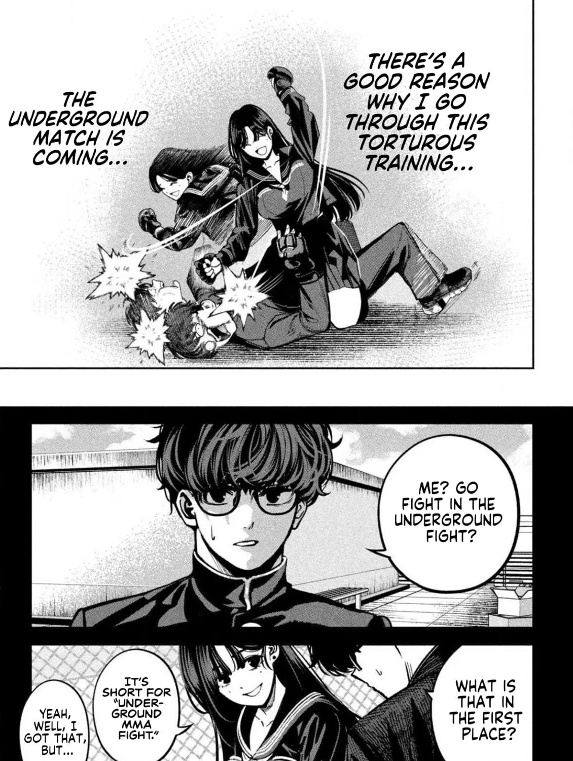 Bouryoku Banzai Chapter 16 page 17 - 